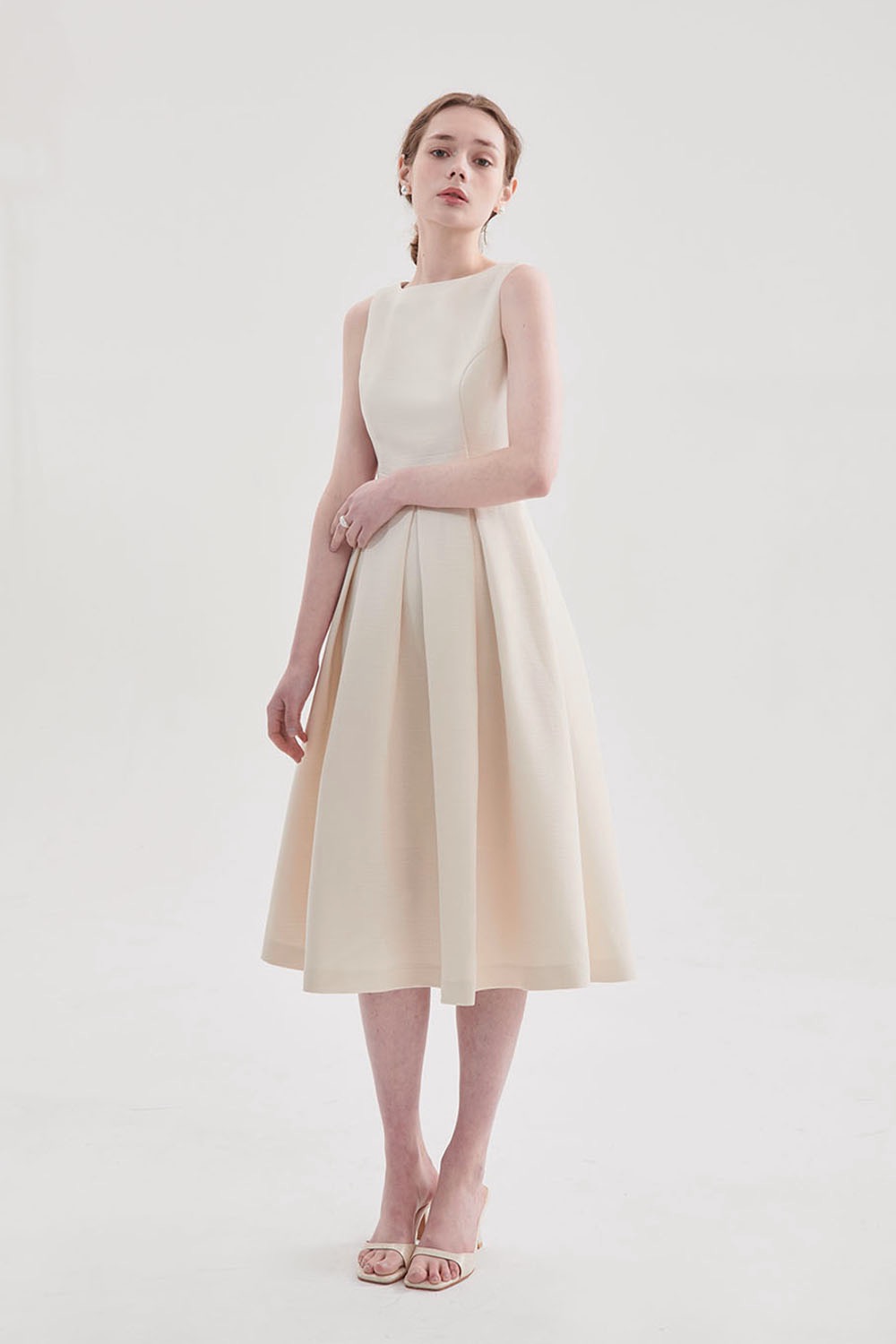 Hepburn Pleats Dress